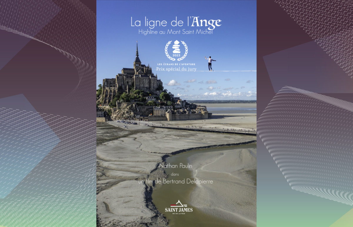 La ligne de l’Ange – highline au Mont Saint-Michel